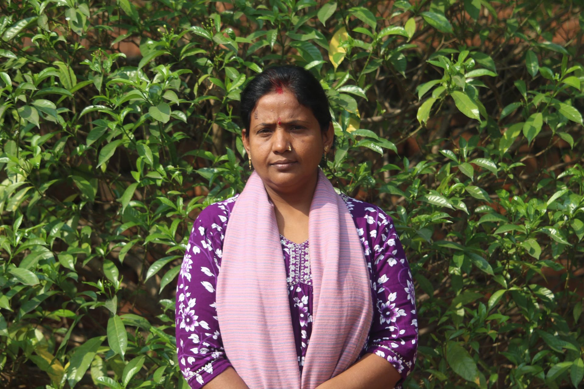 Veena Devi single photo of Veena Devi, panchayat coordinator